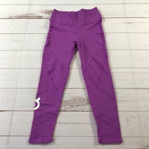 Peloton Women Purple Compression Leggings